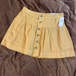 American Eagle Super Hi-Rise Corduroy Skirt